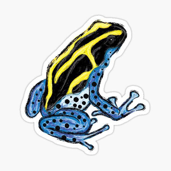 Item preview, Artwork of a Poison Dart Frog I designed and sold by JD's Shop.
