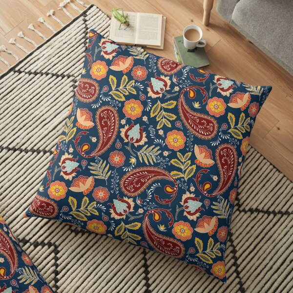Classic paisley Floor Pillow