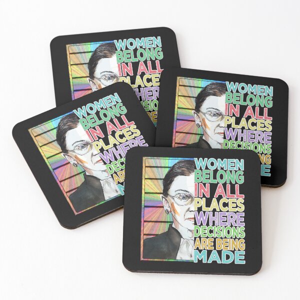 Artikelvorschau, Ruth Bader Ginsburg Design Frauen gehören an allen Orten Geschenk entworfen und verkauft von TrustedNomads.