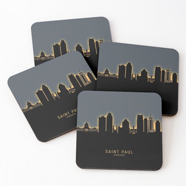 Item preview, Saint Paul Minnesota Skyline designed and sold by ArtPrints.