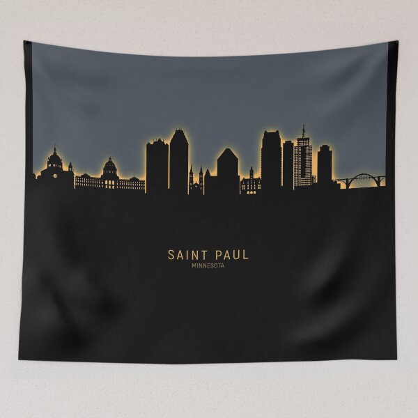 Item preview, Saint Paul Minnesota Skyline designed and sold by ArtPrints.