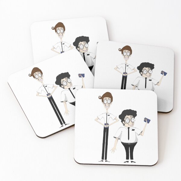 Item preview, Elder Price  and Elder Cunningham- The Book of Mormon- Tim Burton style  designed and sold by Orinandaudrey.