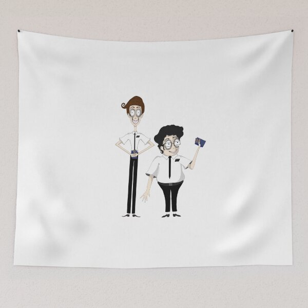 Item preview, Elder Price  and Elder Cunningham- The Book of Mormon- Tim Burton style  designed and sold by Orinandaudrey.