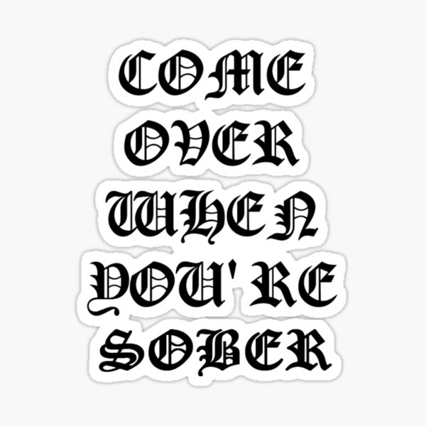 Item preview, Lil Peep Come Over When You're Sober designed and sold by nmrkdesigns.