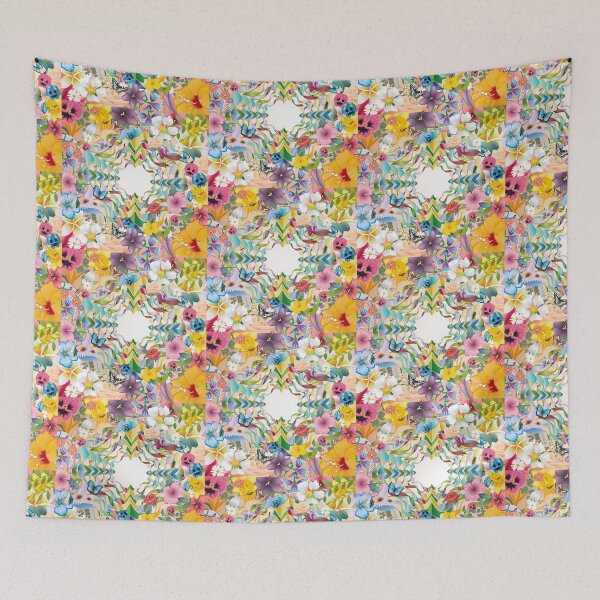 Item preview, Kaleidoscopic spring flowers bouquet designed and sold by Kisho.