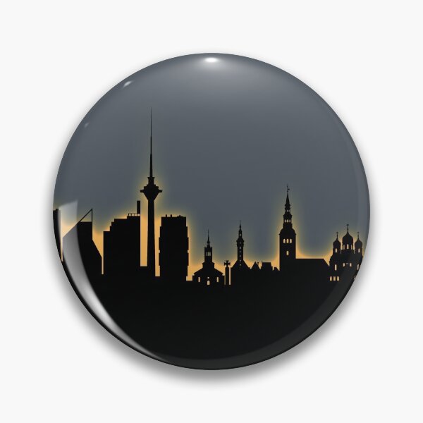 Item preview, Tallinn Estonia Skyline designed and sold by ArtPrints.