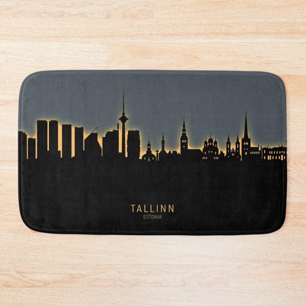 Item preview, Tallinn Estonia Skyline designed and sold by ArtPrints.