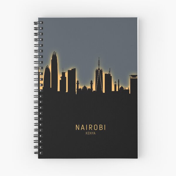 Item preview, Nairobi Kenya Skyline designed and sold by ArtPrints.
