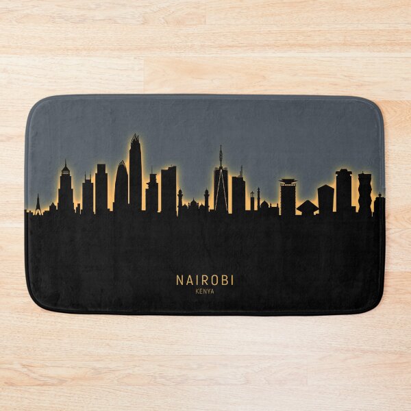 Item preview, Nairobi Kenya Skyline designed and sold by ArtPrints.