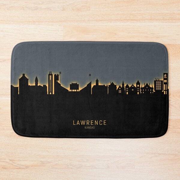 Item preview, Lawrence Kansas Skyline designed and sold by ArtPrints.
