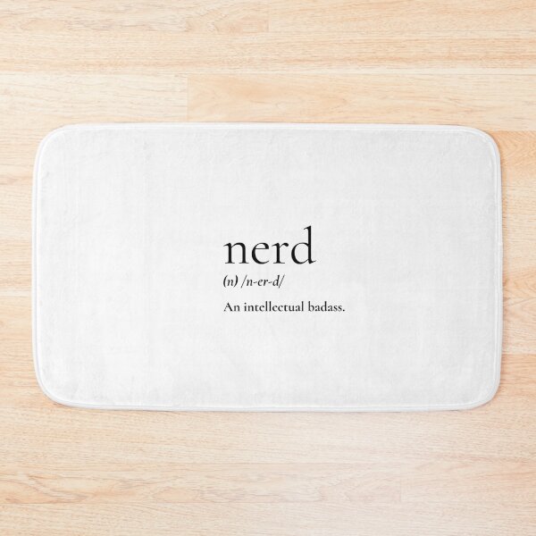 Item preview, nerd designed and sold by wydrenpng.