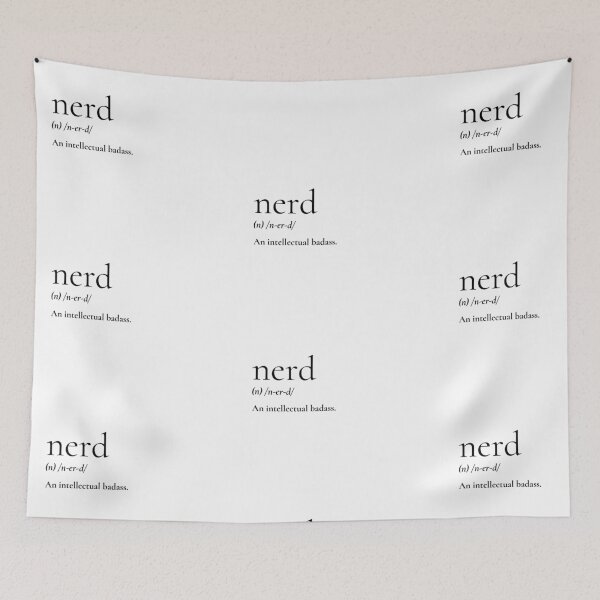 Item preview, nerd designed and sold by wydrenpng.