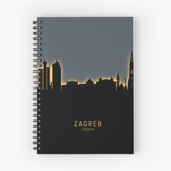 Item preview, Zagreb Croatia Skyline designed and sold by ArtPrints.