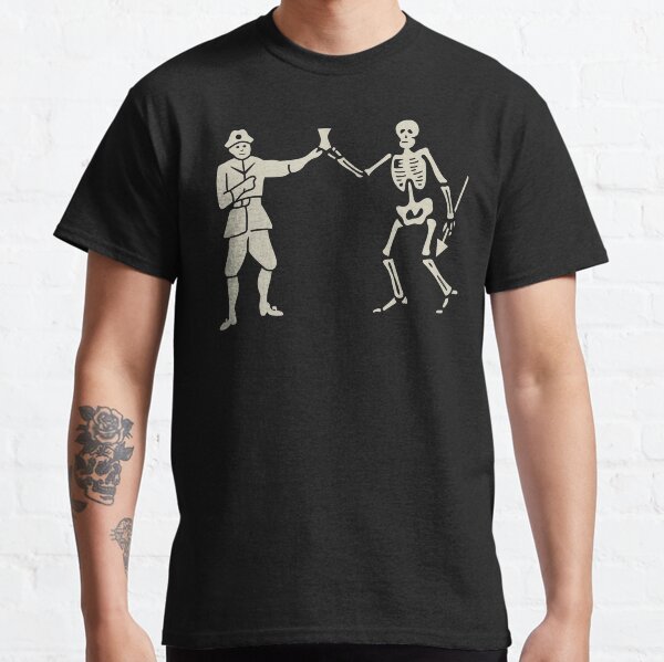 Pirate : Bartholomew Roberts (Black Bart) First Flag Classic T-Shirt