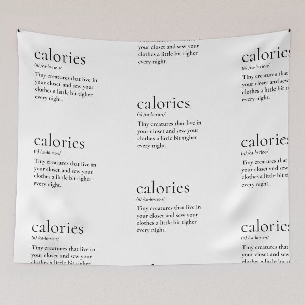 Item preview, calories designed and sold by wydrenpng.
