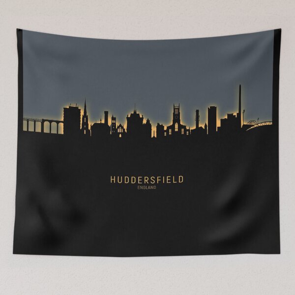 Item preview, Huddersfield England Skyline designed and sold by ArtPrints.