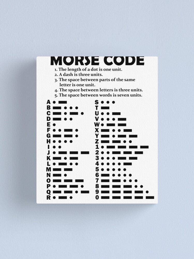 "Learn International Morse Code Translator Alphabet Number Chart