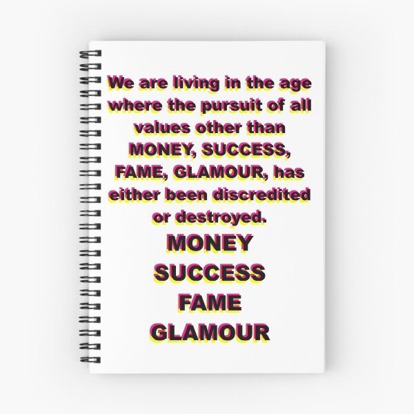 Item preview, MONEY, SUCCESS, FAME, GLAMOUR designed and sold by DiscoNihilist.