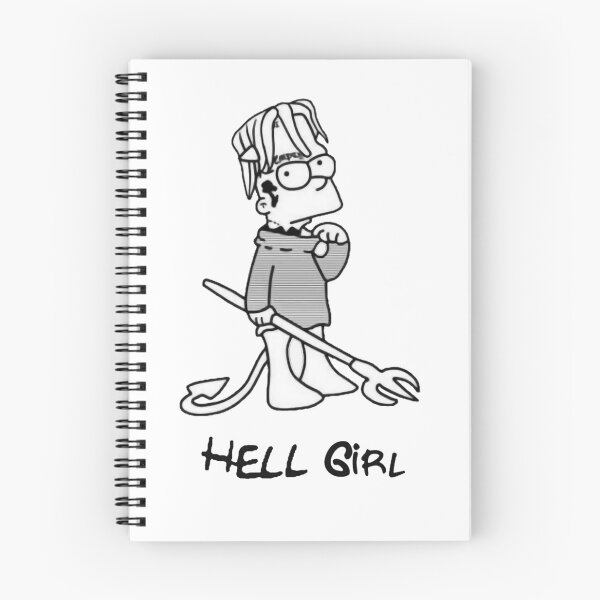 Item preview, Lil Peep and Lil Tracy Hell Girl Tattoo designed and sold by nmrkdesigns.