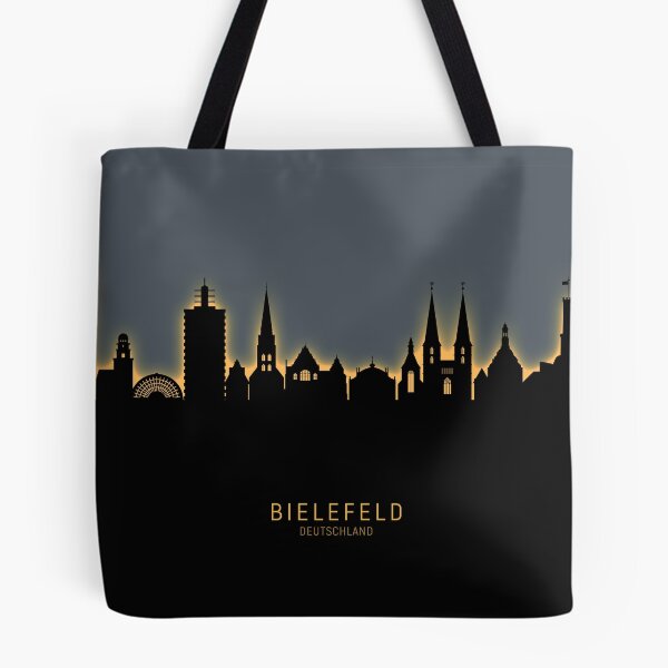 Item preview, Bielefeld Germany Skyline designed and sold by ArtPrints.