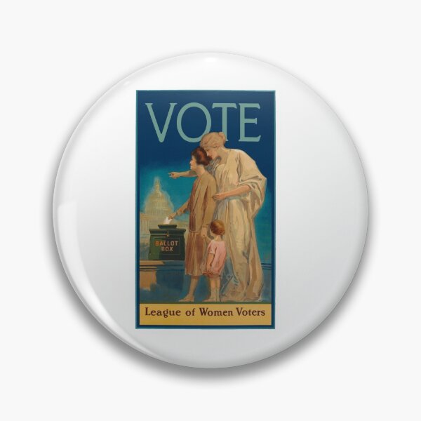 Item preview, Vintage (Circa 1920) League of Women Voters Poster - VOTE designed and sold by Chunga.