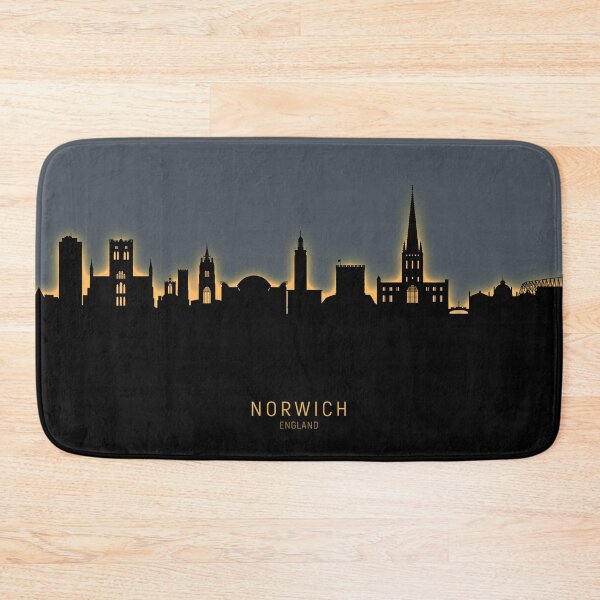 Item preview, Norwich England Skyline designed and sold by ArtPrints.