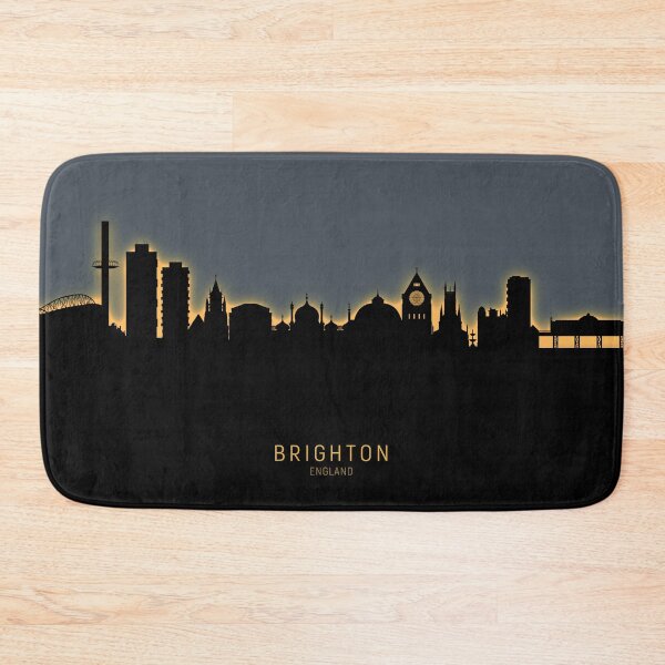 Item preview, Brighton England Skyline designed and sold by ArtPrints.