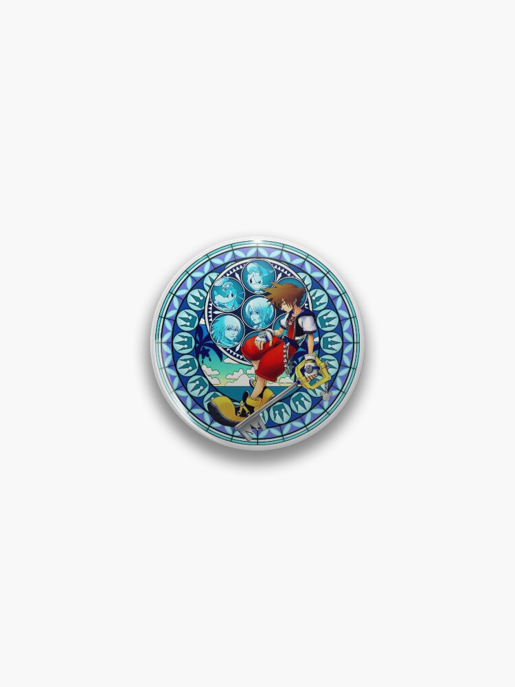 Kingdom Hearts® - Sora's Dive to the Heart Stained Glass Pin for Sale by  SWISH-Design