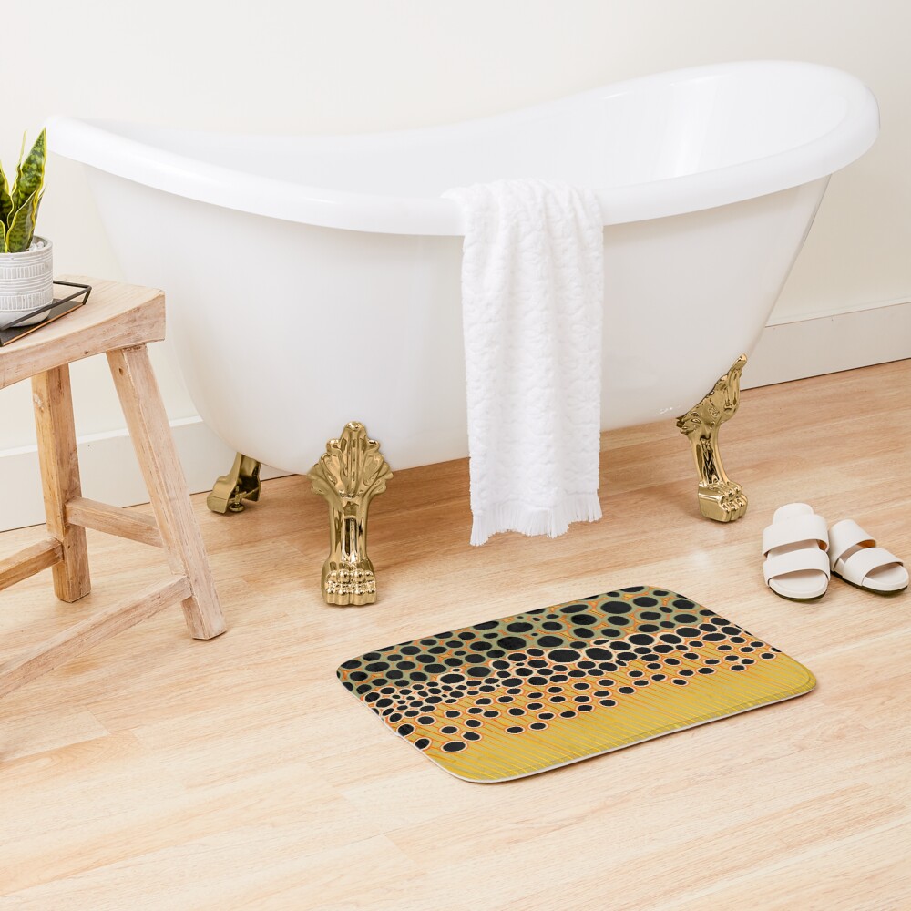 Trout Camo Bath Mat