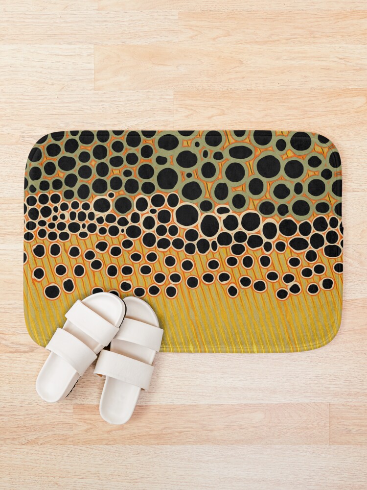 Alternate view of Trout Camo Bath Mat