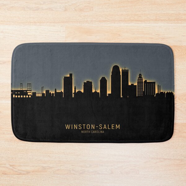 Item preview, Winston-Salem North Carolina Skyline designed and sold by ArtPrints.
