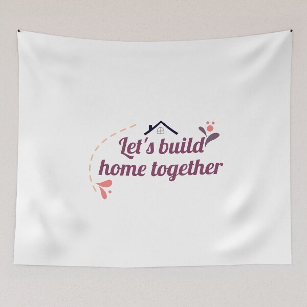 Item preview, Let's build home together designed and sold by saechla.