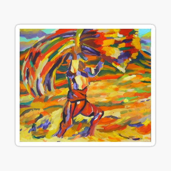 Item preview, Vladimir Dimitrov Maistora (the Master) - Harvester in vivid colors designed and sold by clon-dot-net.