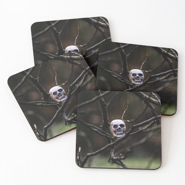 Item preview, SKULL IN THE WOODS designed and sold by MixedNichos.
