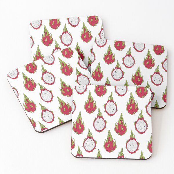 Item preview, Art Dragonfruits, tropical fruits - pitahaya. Healthy lifestyle designed and sold by Kudryashka.