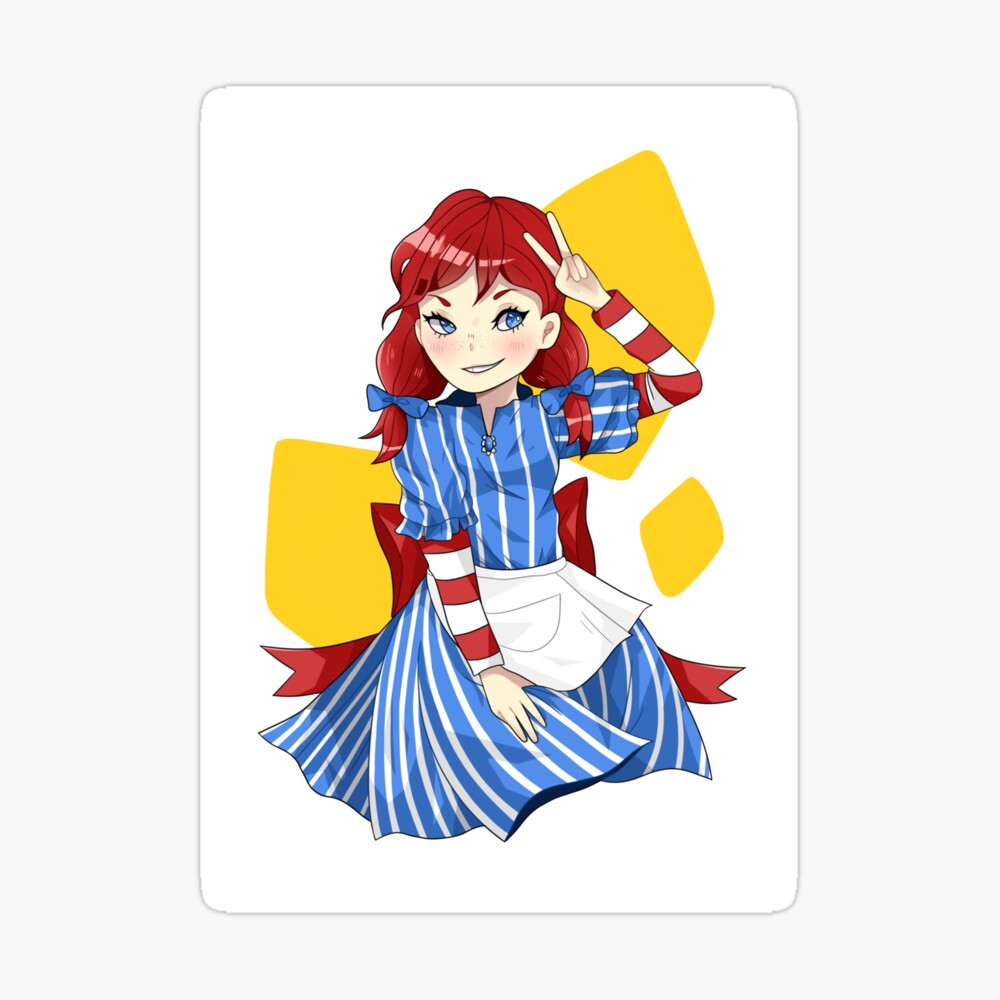 Smug Anime Wendy's Girl by PhatFaceKilla on DeviantArt