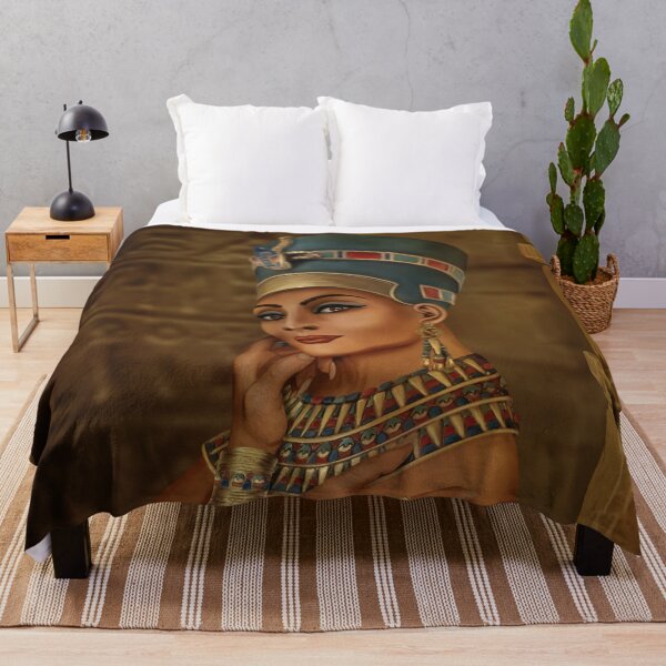 Item preview, Nefertiti - Neferneferuaten the Egyptian Queen designed and sold by k9printart.