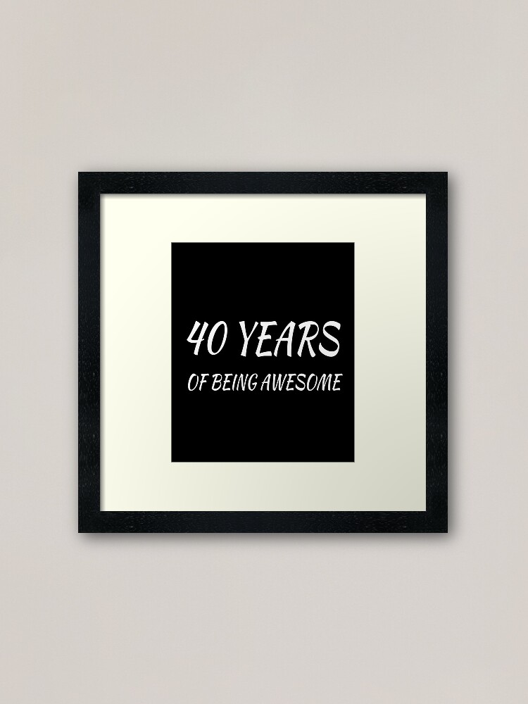 20 YEARS OF BEING AWESOME, 20th Birthday Gifts For Women And Men, Funny  Twenty Year Old, 20 Years Old Gift Sister Brother Friends Art Board Print  for Sale by designood