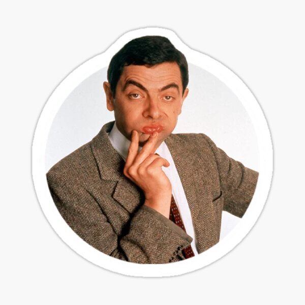 Mr Bean Stickers | Redbubble