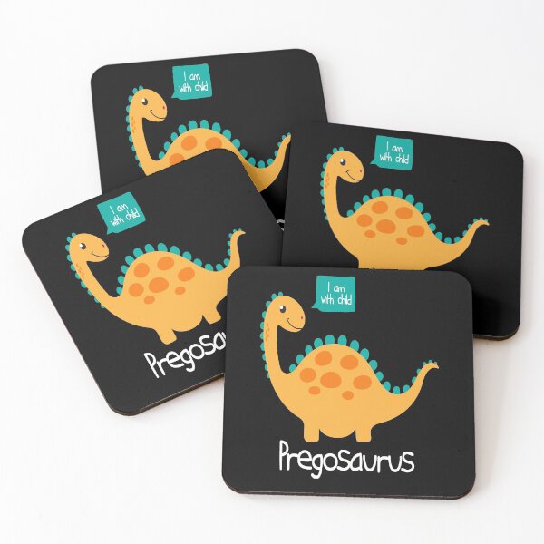 Item preview, Pregosaurus Dinosaur Pregnancy Dino Baby designed and sold by MooonTees.
