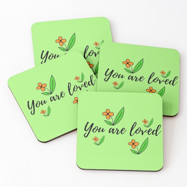 Item preview, YOU ARE LOVED - Inspirational and uplifting words  designed and sold by Pinnypin.