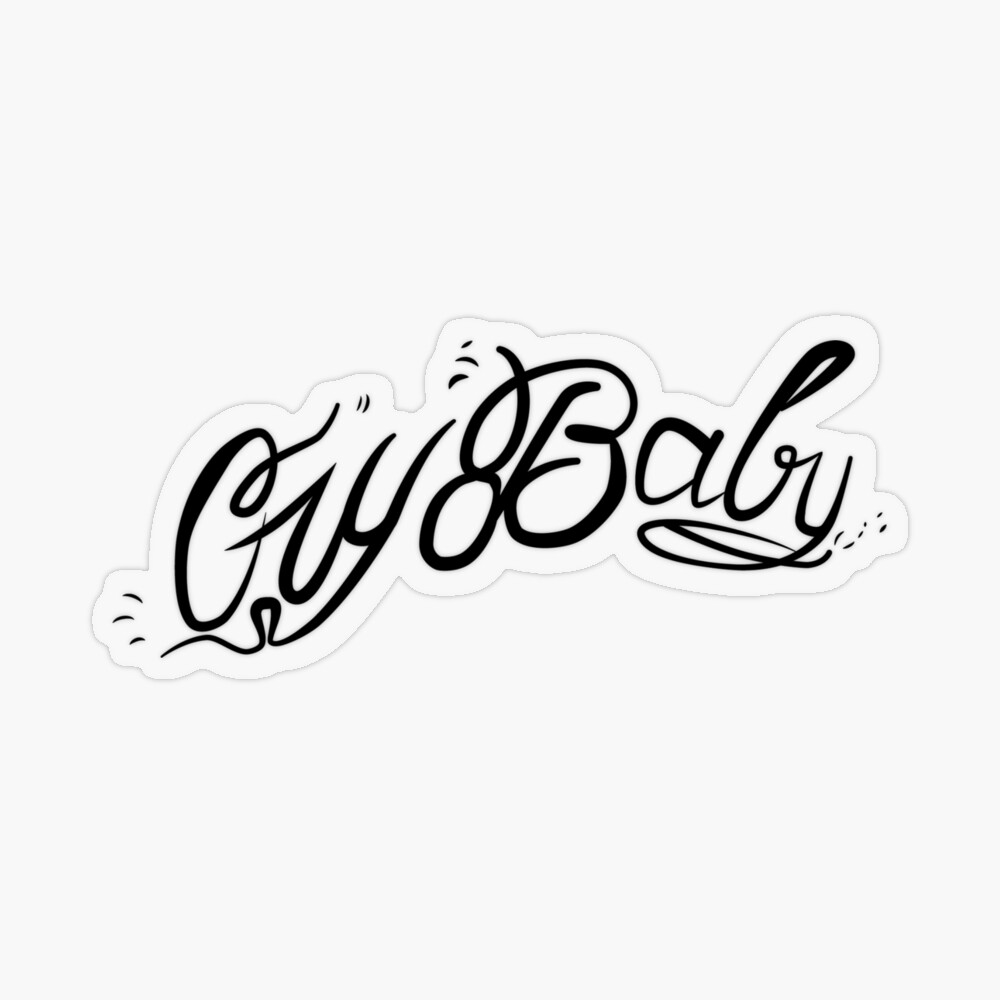 Crybaby lettering tattoo. #crybaby #tattoo #tattooist #tattooing  #tattoolettering #tattoolining - YouTube