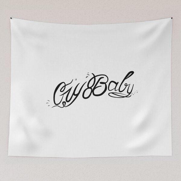 Item preview, Lil Peep Cry Baby Tattoo Original Design designed and sold by nmrkdesigns.