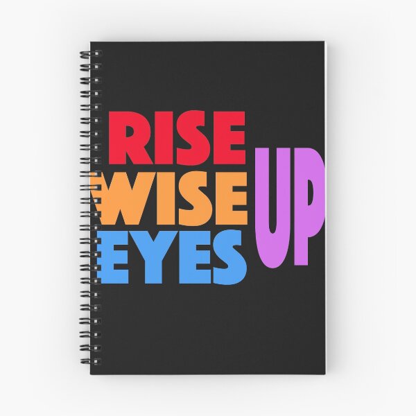 Item preview, Rise Up Wise Up Eyes designed and sold by ClothesBarn.