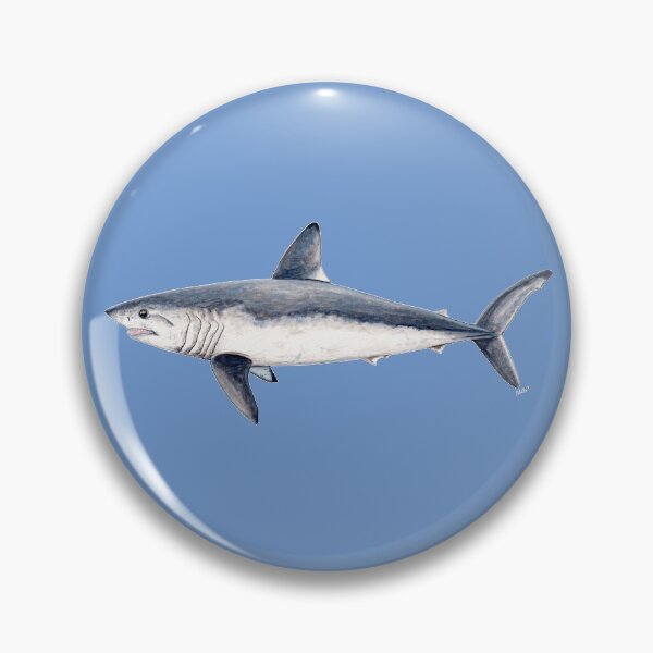 Item preview, Porbeagle shark (Lamna nasus) designed and sold by chloeyzoard.