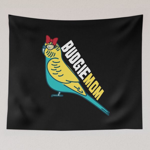 Item preview, Budgie Mom Bird lover Pet ornitology designed and sold by MooonTees.