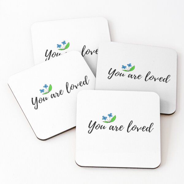 Item preview, YOU ARE LOVED - Inspirational and uplifting words  designed and sold by Pinnypin.