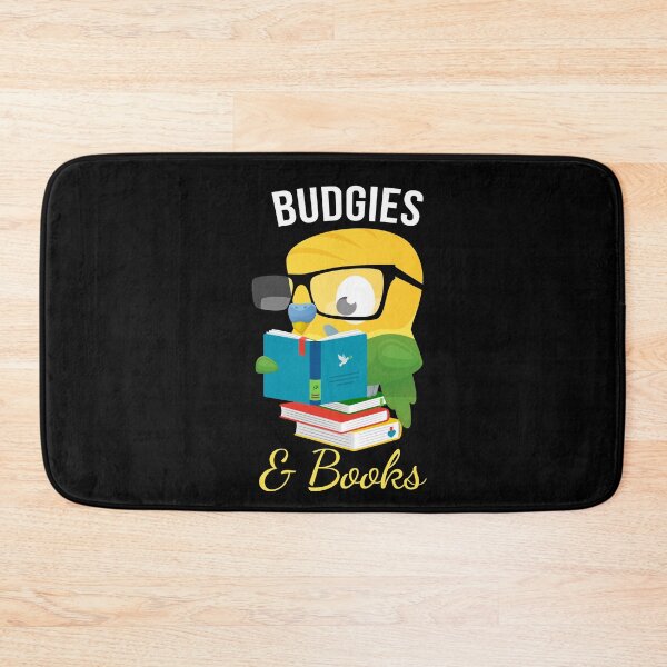 Item preview, Budgie & Books Bird lover Pet ornitology designed and sold by MooonTees.