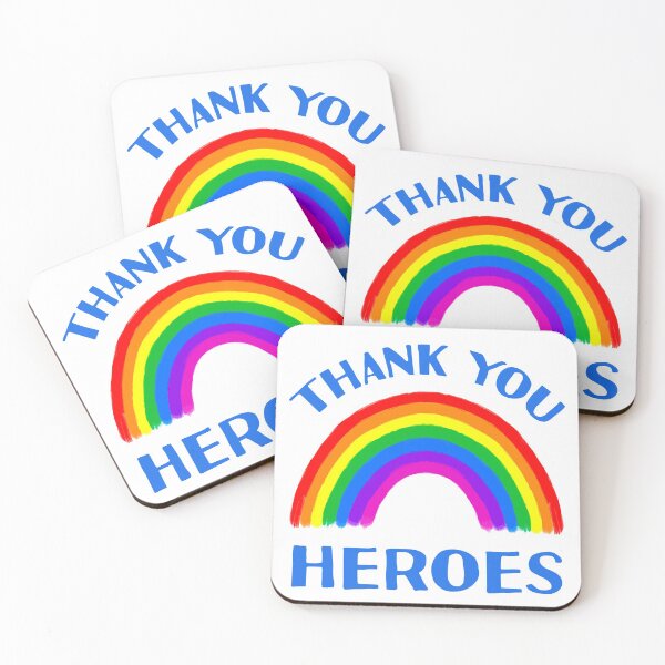 Item preview, NHS Keyworkers Heroes Thank You Rainbow Support designed and sold by MagicBoutique.