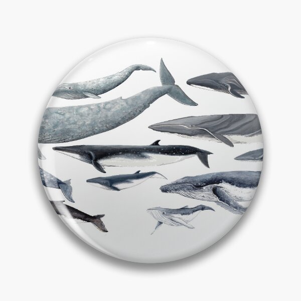 Item preview, Whales and baby whales designed and sold by chloeyzoard.